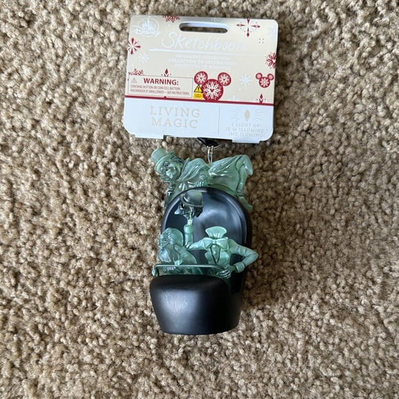 Disney The Haunted Mansion light up Sketchbook Ornament Hitchhiking Ghosts - Picture 3 of 3